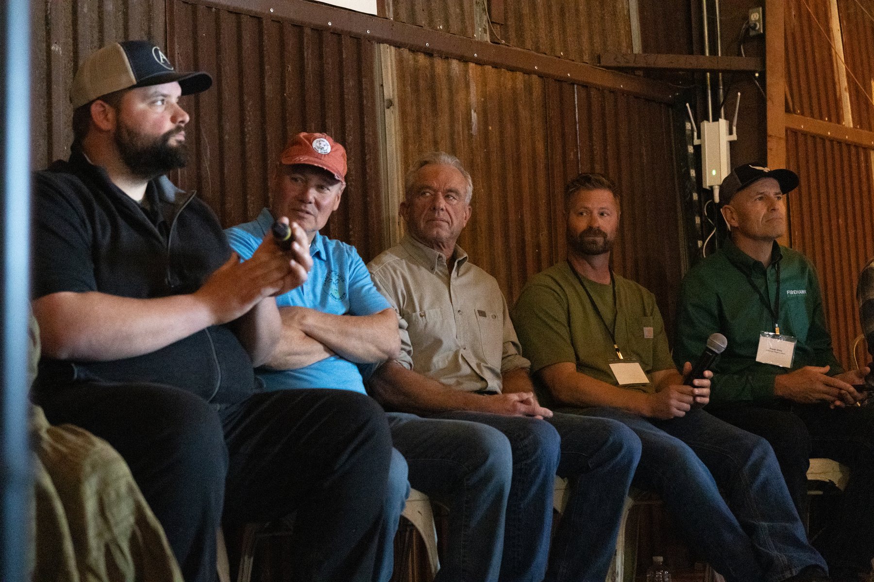 American Regeneration panel discussion, Sovereignty Ranch, Bandera TX