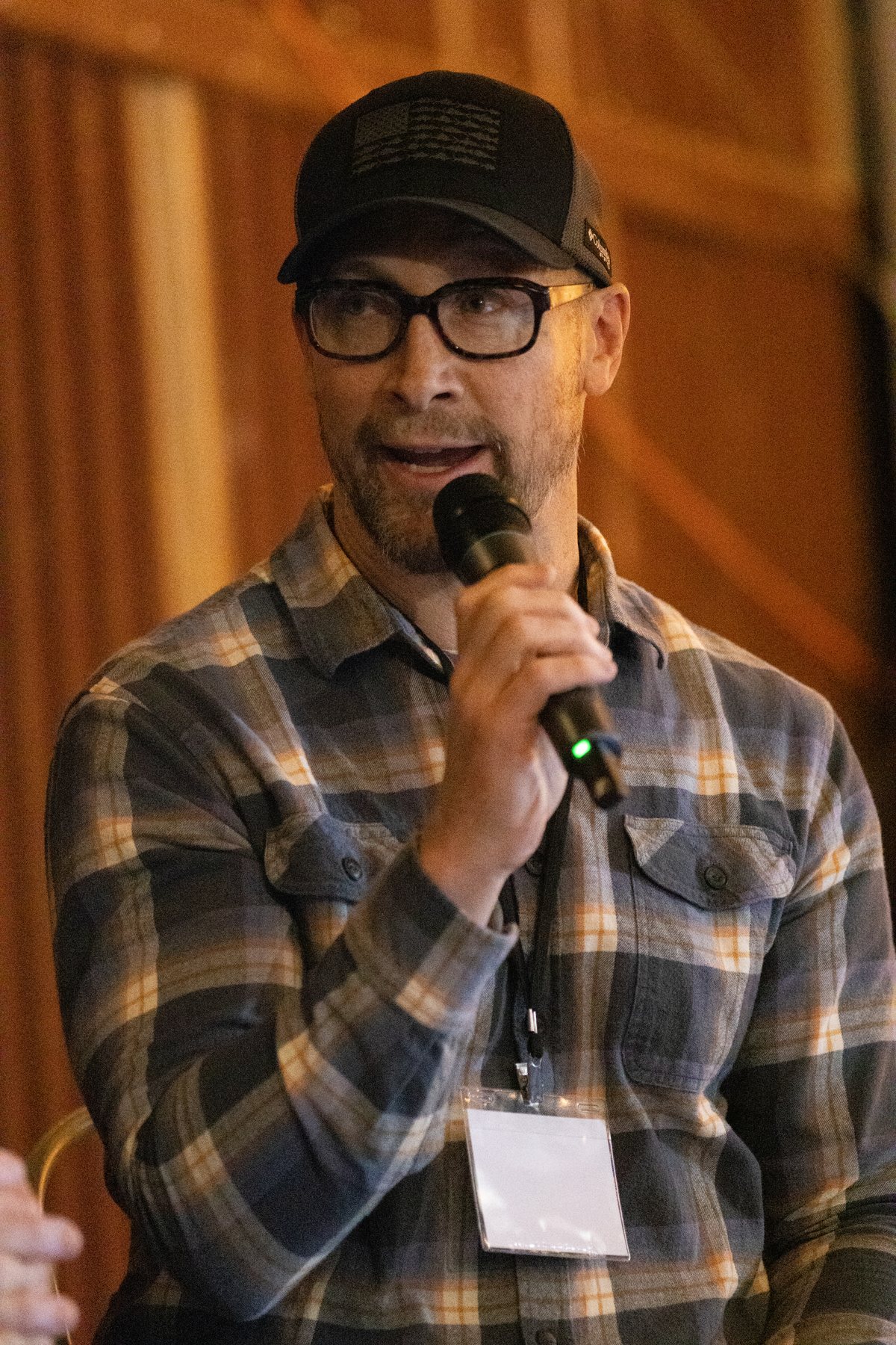 American Regeneration panel member speaking